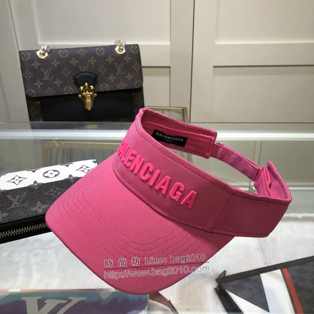 Balenciaga男女同款帽子 巴黎世家空頂遮陽帽  mm1074
